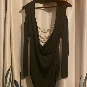 Sexy black dress